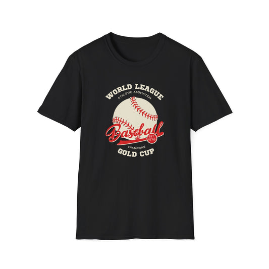 World League Athletic Asociation Baseball Champions Gold Cup T-Shirt