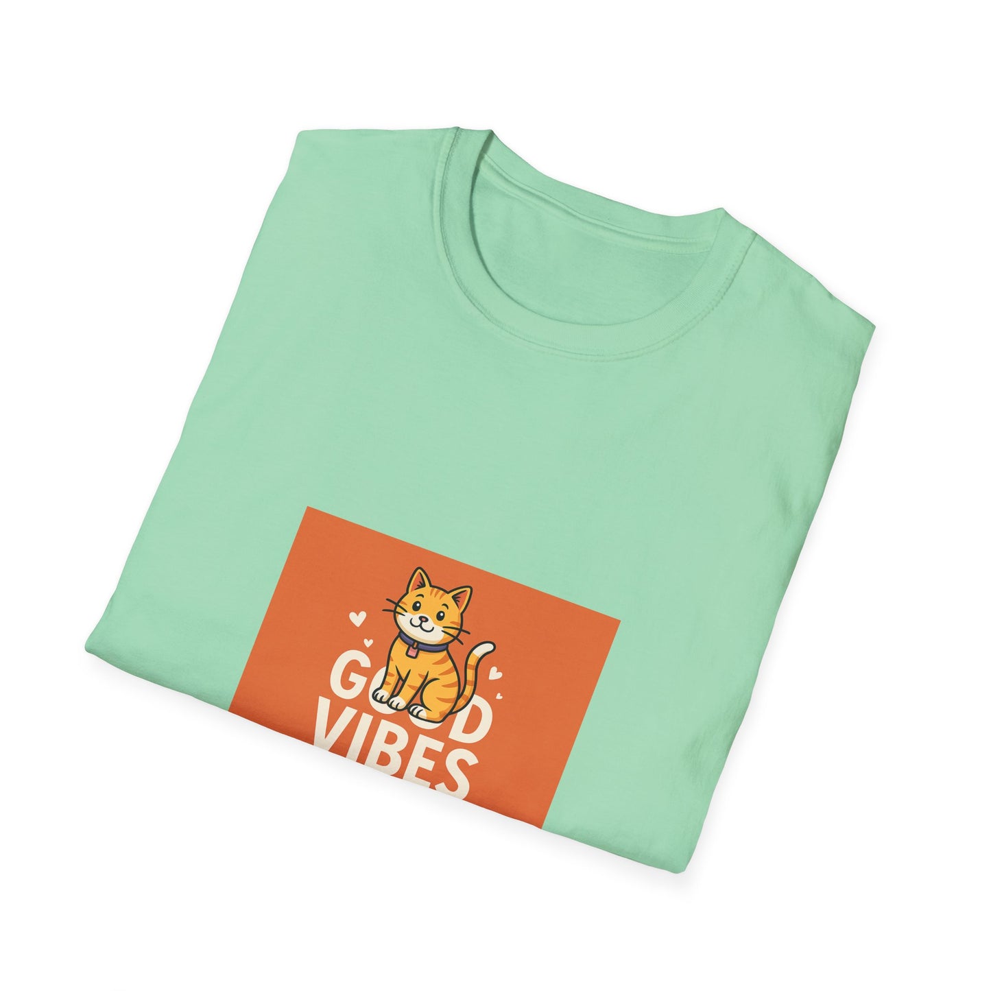 Cat Good Vibes Only T-Shirt