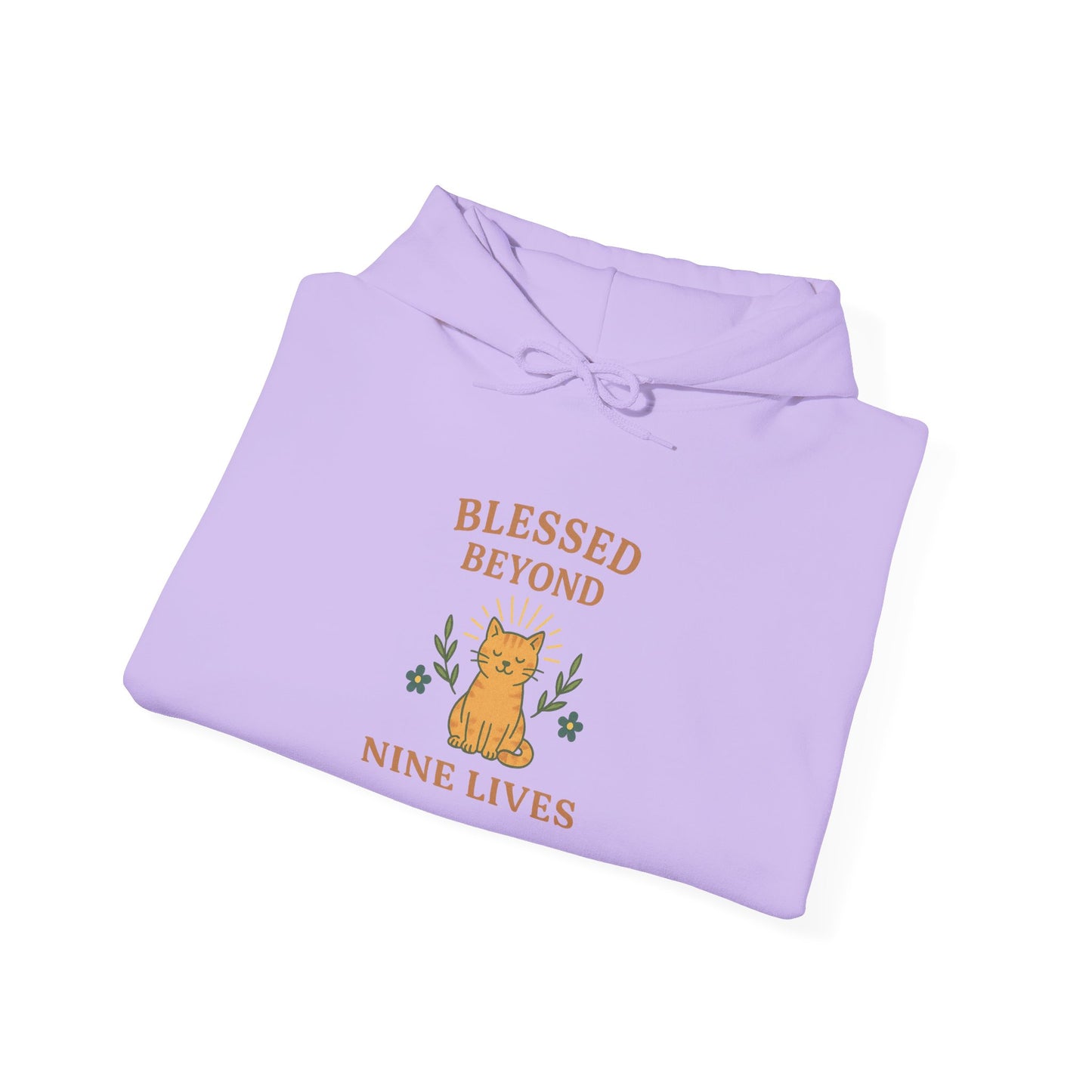 Blessed Beyond Nine Lives  Hoodie