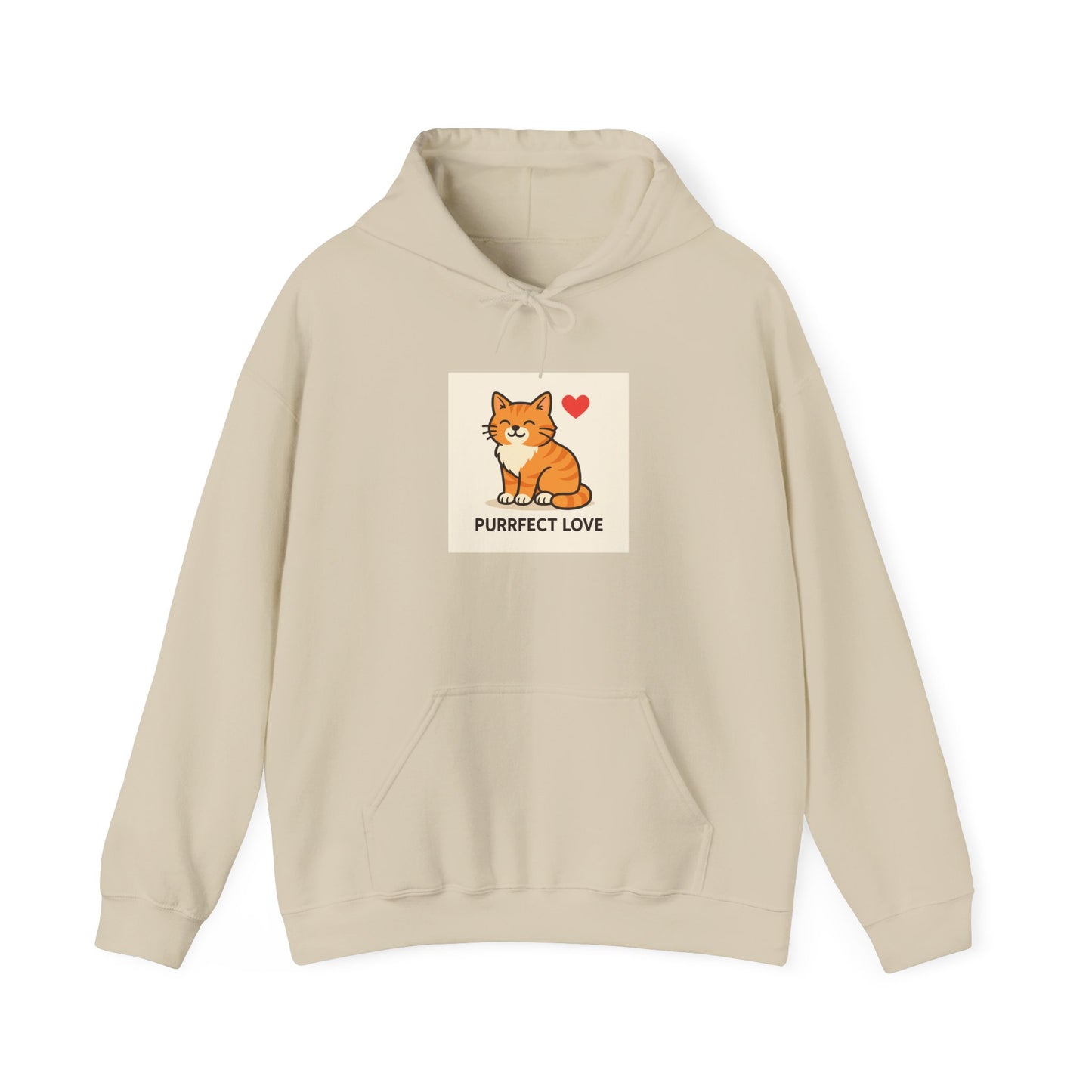 Cat Purrfect Love Hoodie