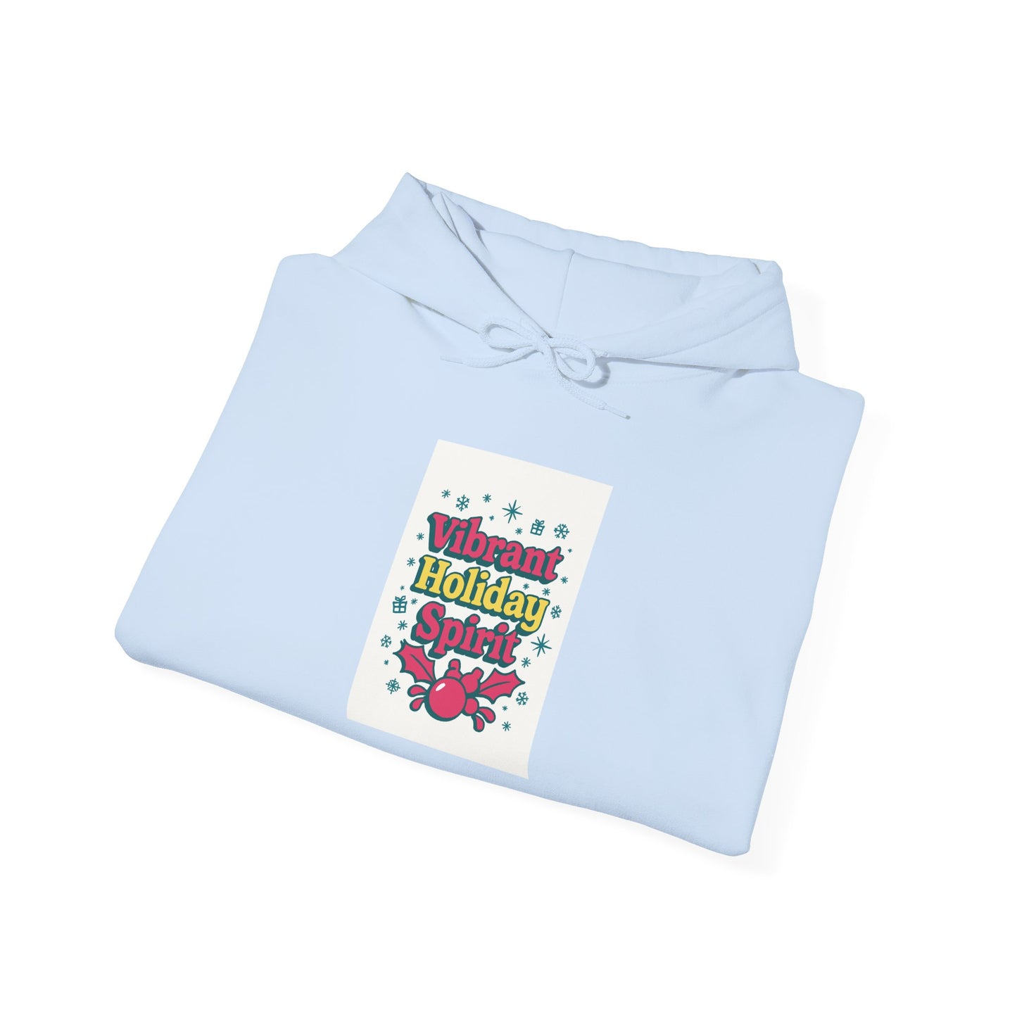 Vibrant Holiday Spirit Hoodie