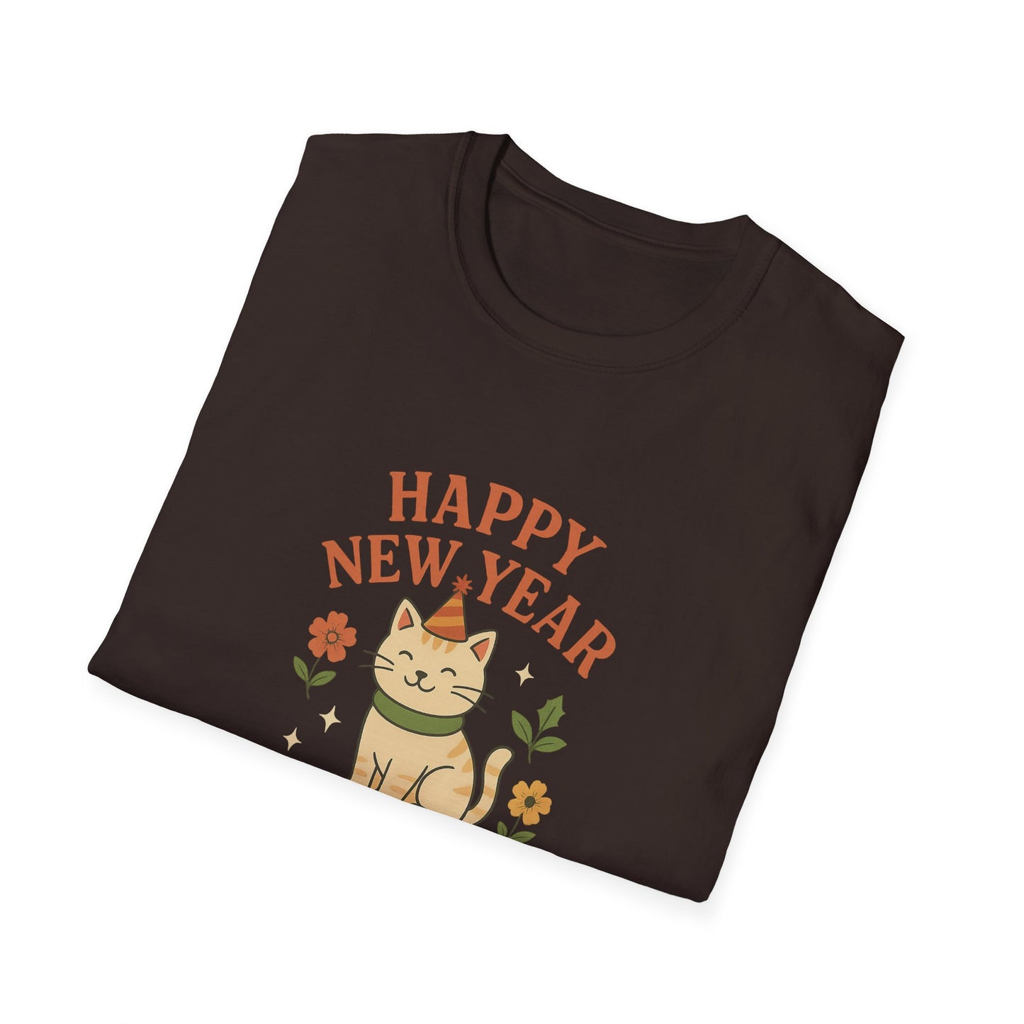 Happy New Year My Feline Friend T-Shirt
