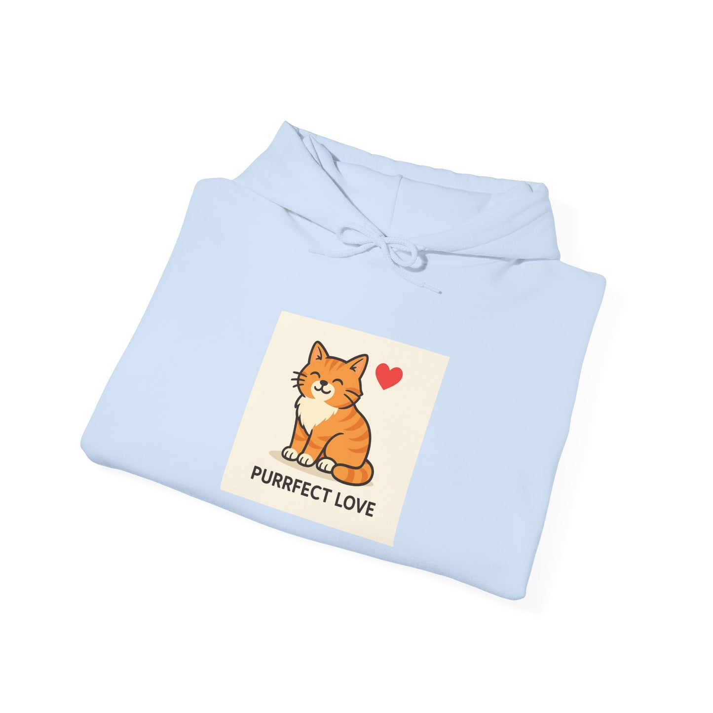 Cat Purrfect Love Hoodie