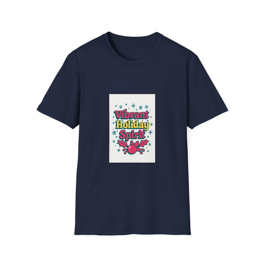 Vibrant Holiday Spirit T-Shirt