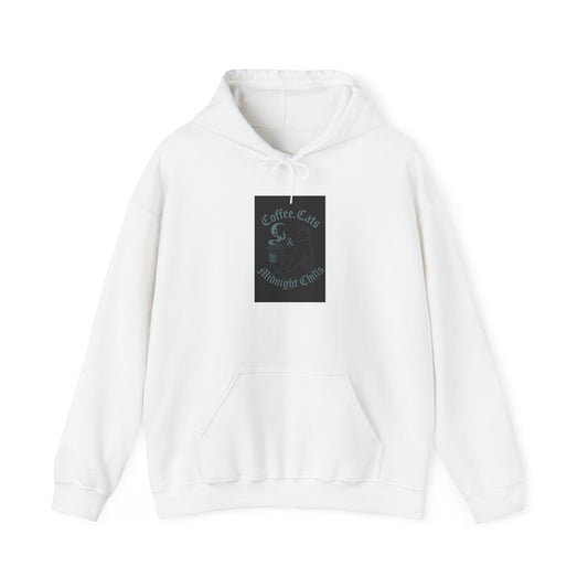 Coffee Cats & Midnight Chills Hoodie