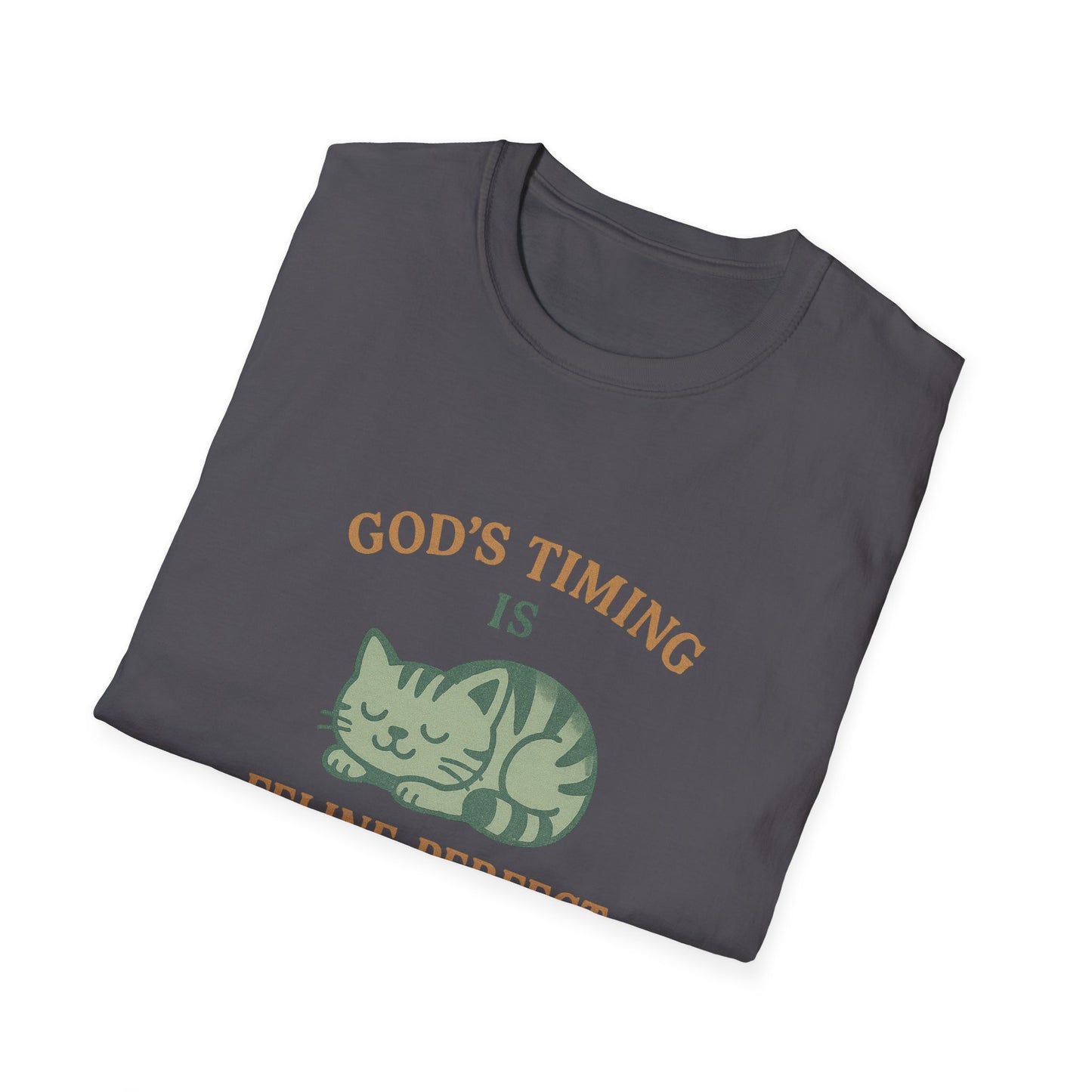 God’s Timing Is Feline-Perfect T-Shirt