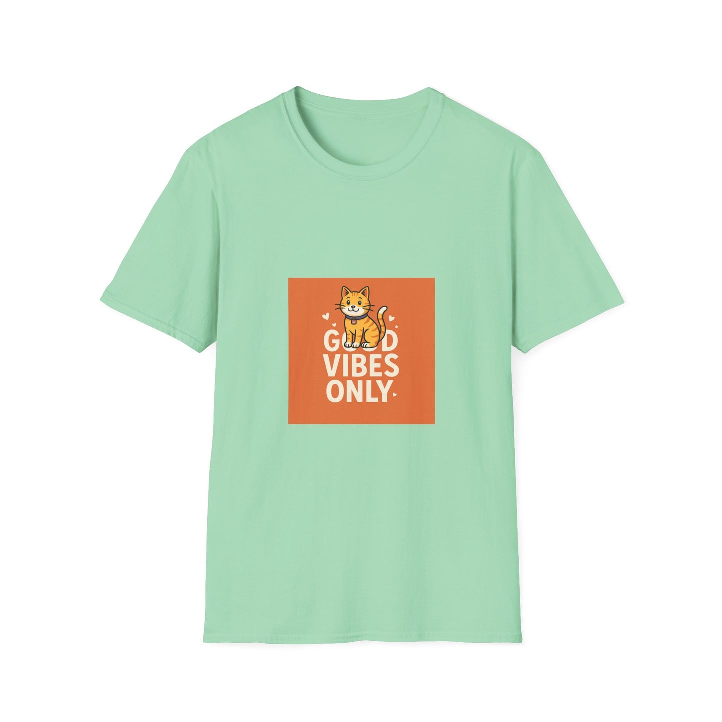Cat Good Vibes Only T-Shirt