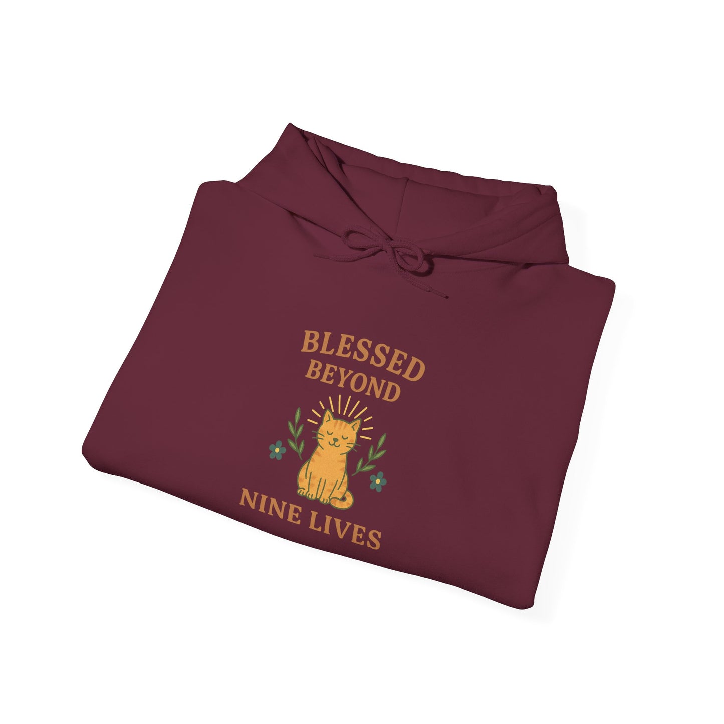 Blessed Beyond Nine Lives  Hoodie