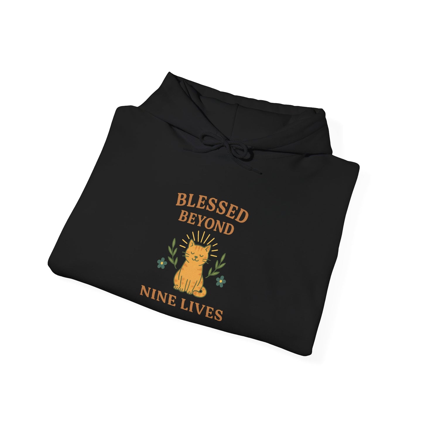 Blessed Beyond Nine Lives  Hoodie