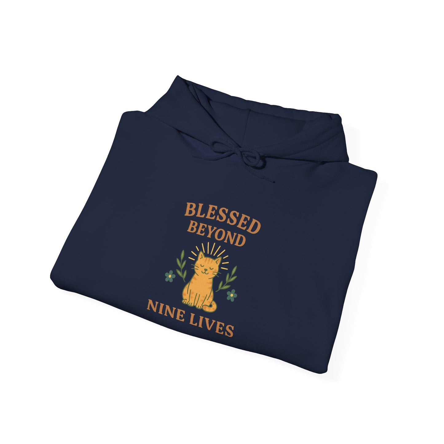 Blessed Beyond Nine Lives  Hoodie