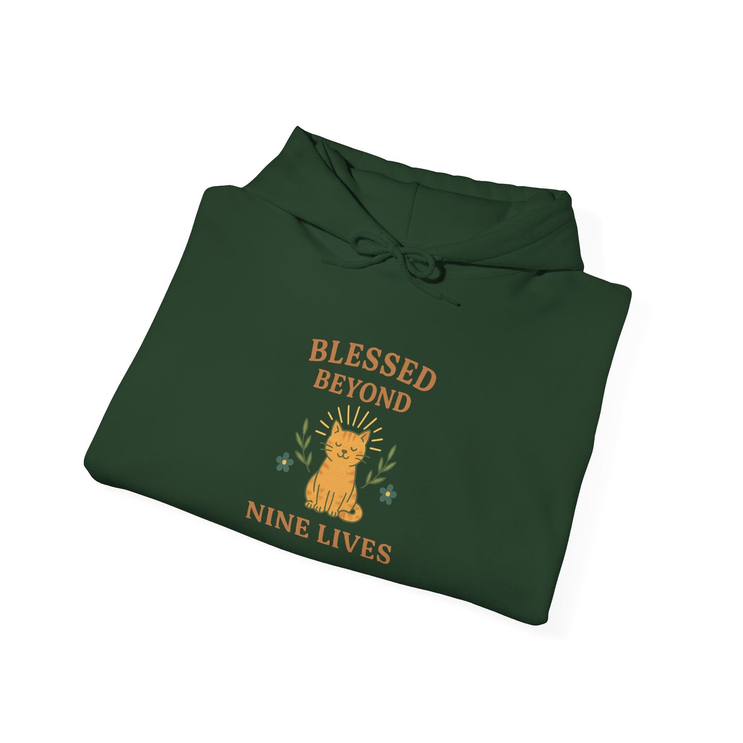 Blessed Beyond Nine Lives  Hoodie