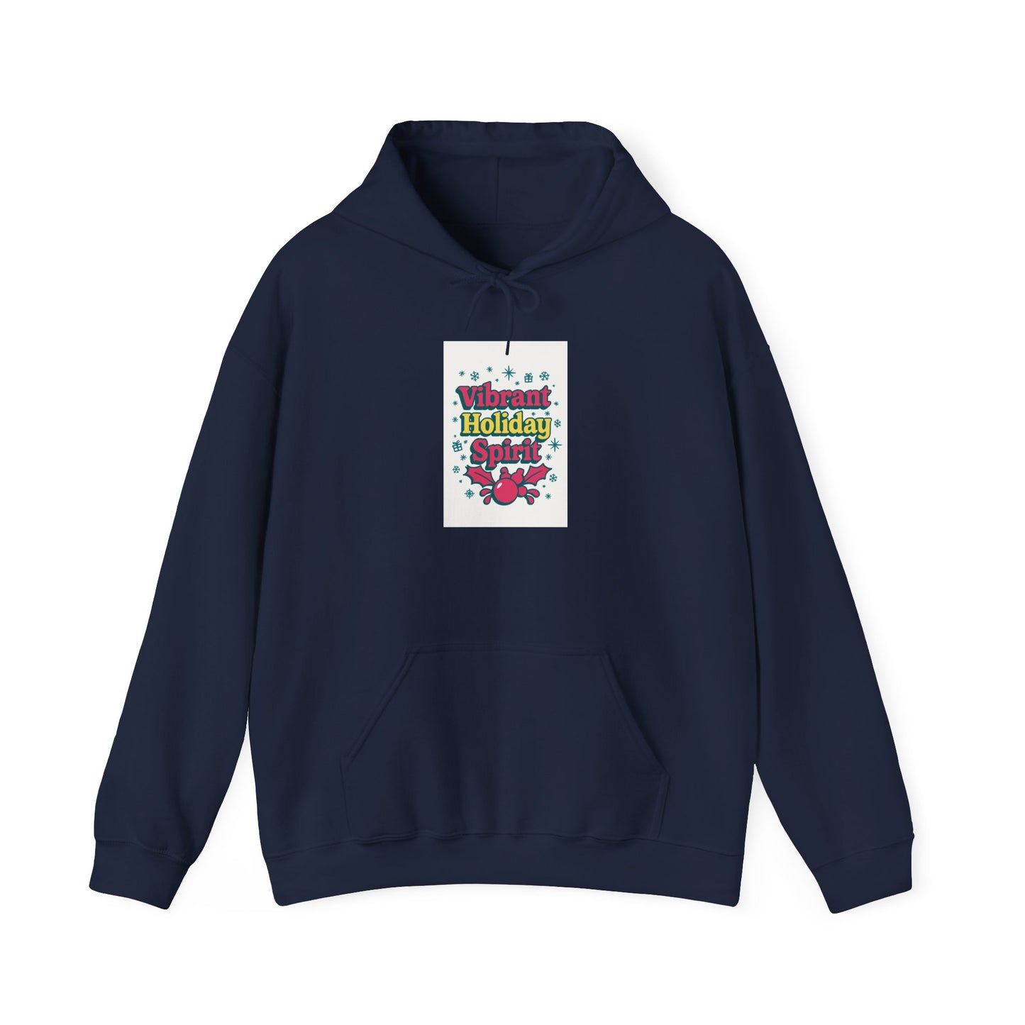 Vibrant Holiday Spirit Hoodie