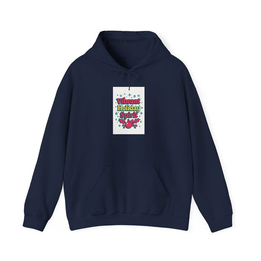 Vibrant Holiday Spirit Hoodie