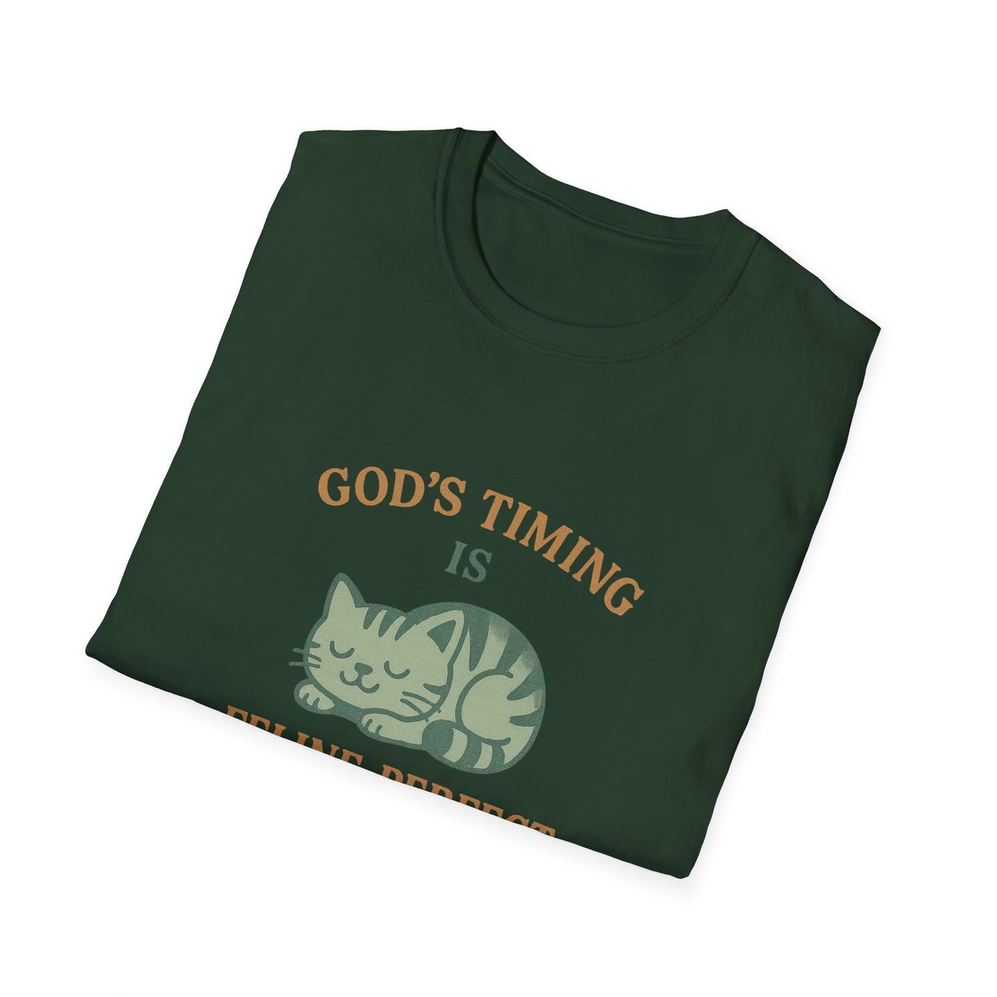 God’s Timing Is Feline-Perfect T-Shirt
