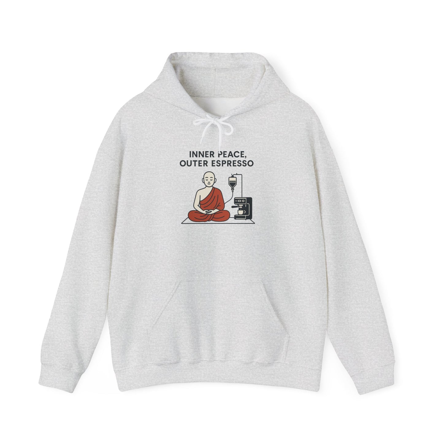Inner Peace, Outer Espresso Hoodie