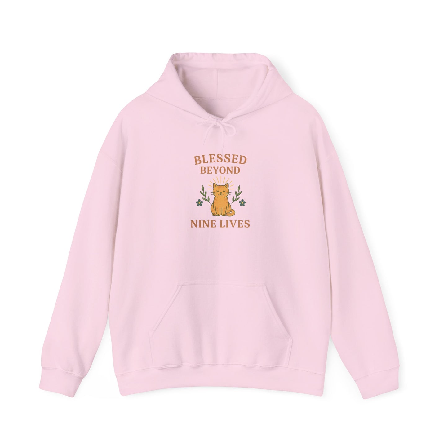 Blessed Beyond Nine Lives  Hoodie
