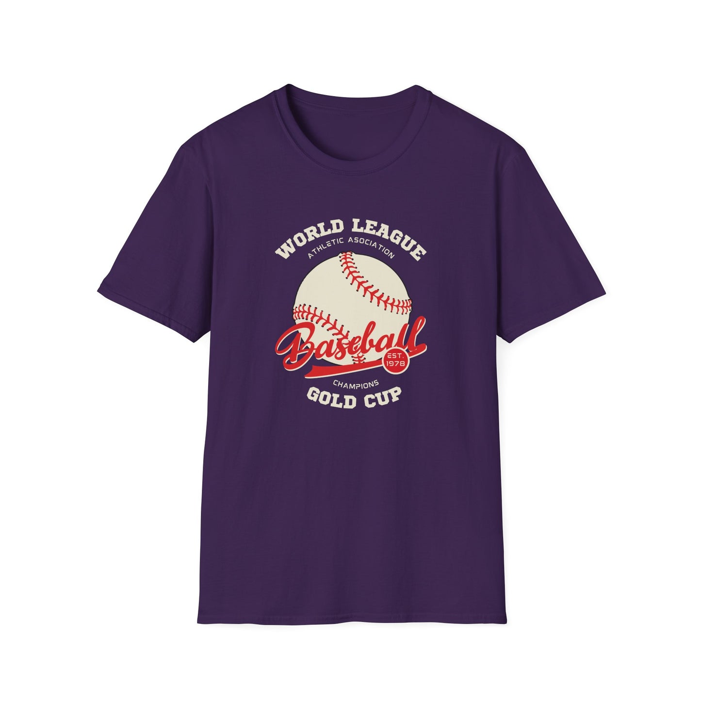 World League Athletic Asociation Baseball Champions Gold Cup T-Shirt