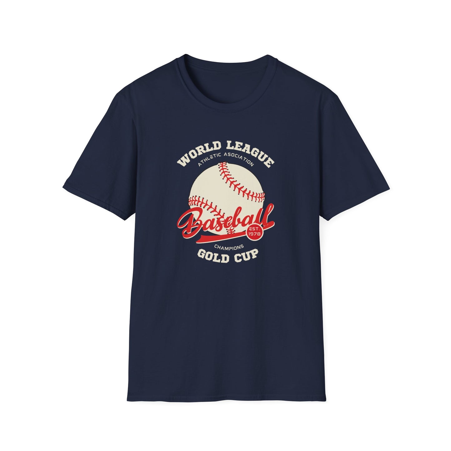 World League Athletic Asociation Baseball Champions Gold Cup T-Shirt