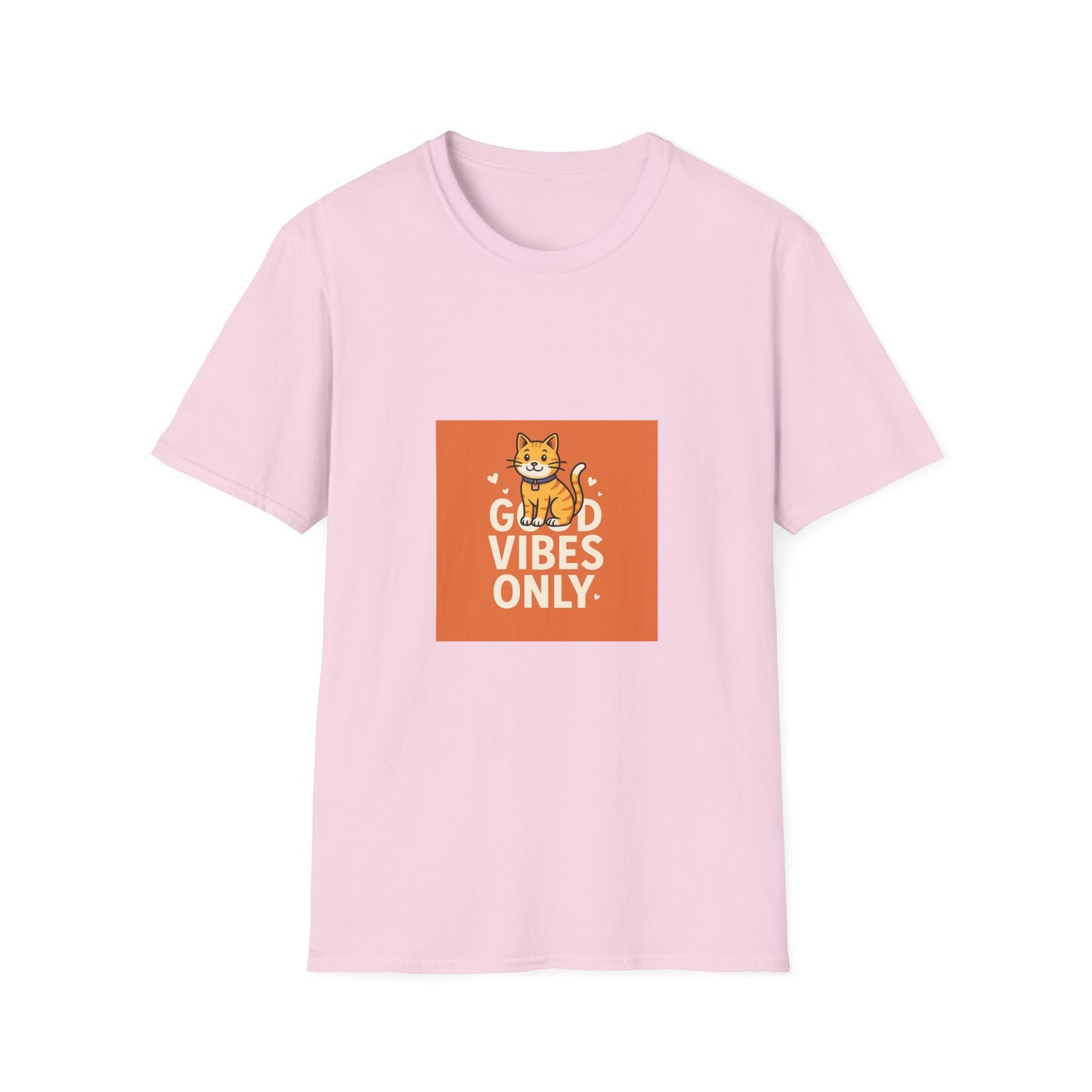 Cat Good Vibes Only T-Shirt