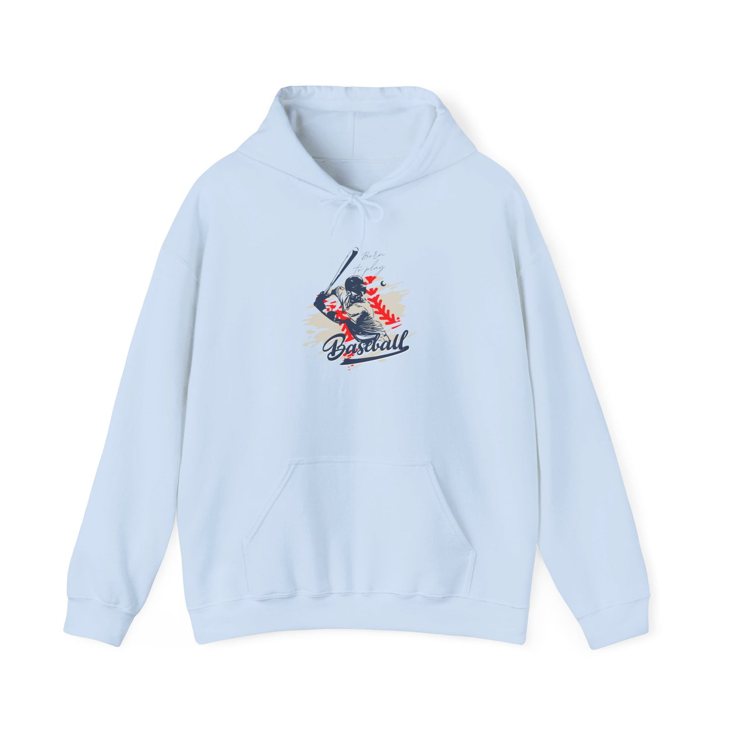 Born To Play Baseball Hoodie