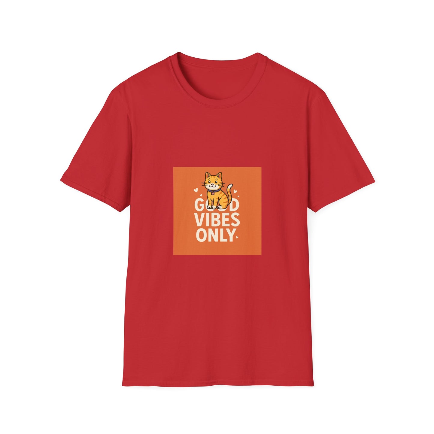 Cat Good Vibes Only T-Shirt