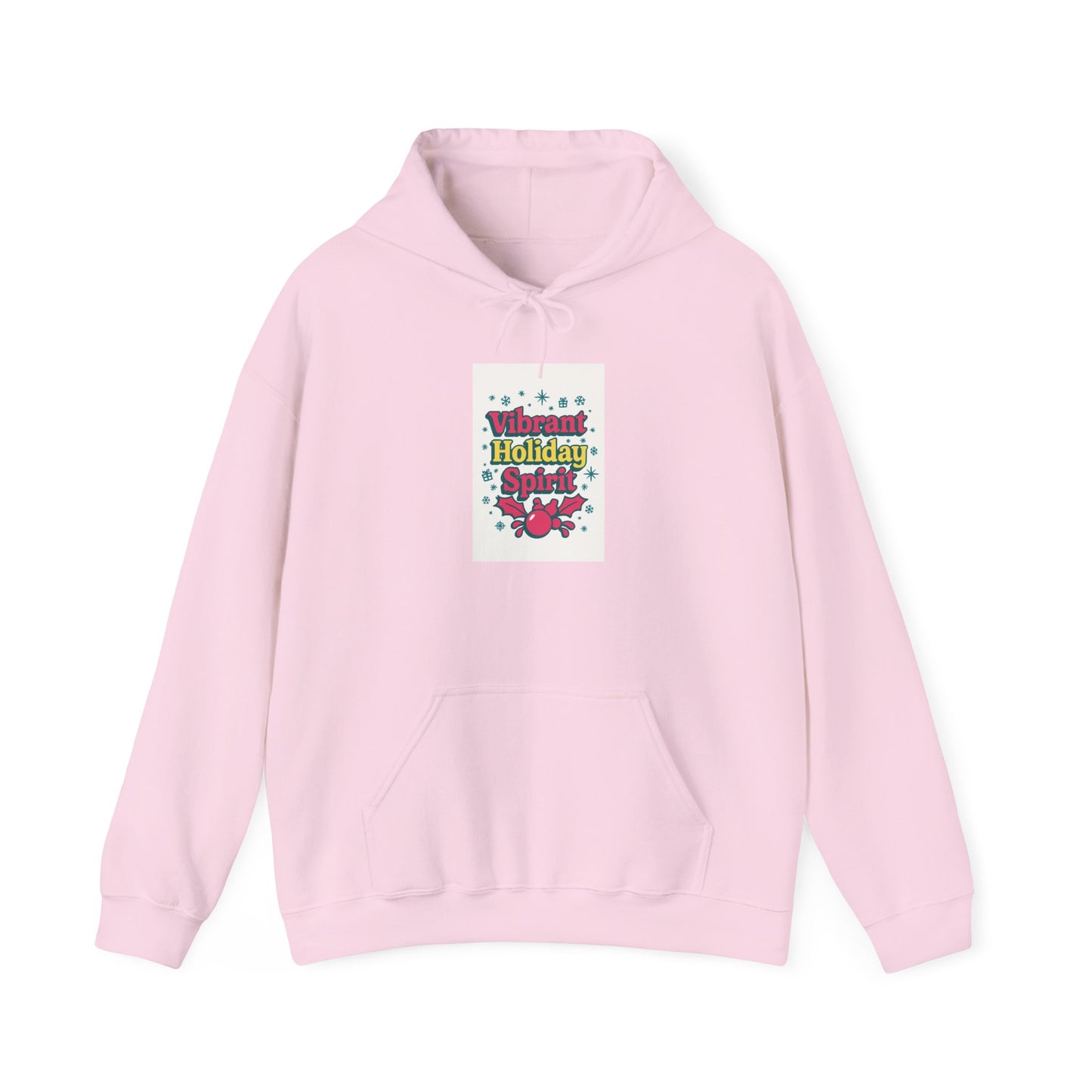 Vibrant Holiday Spirit Hoodie