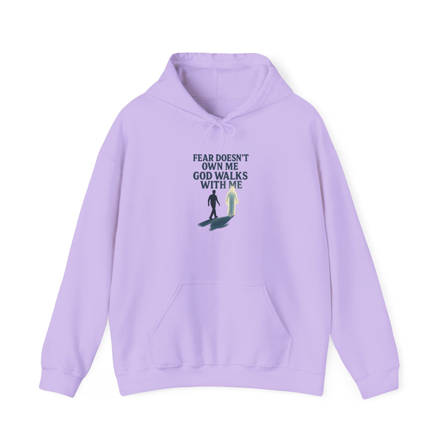 Fear Doesn’t Own Me God Walks With Me  Hoodie