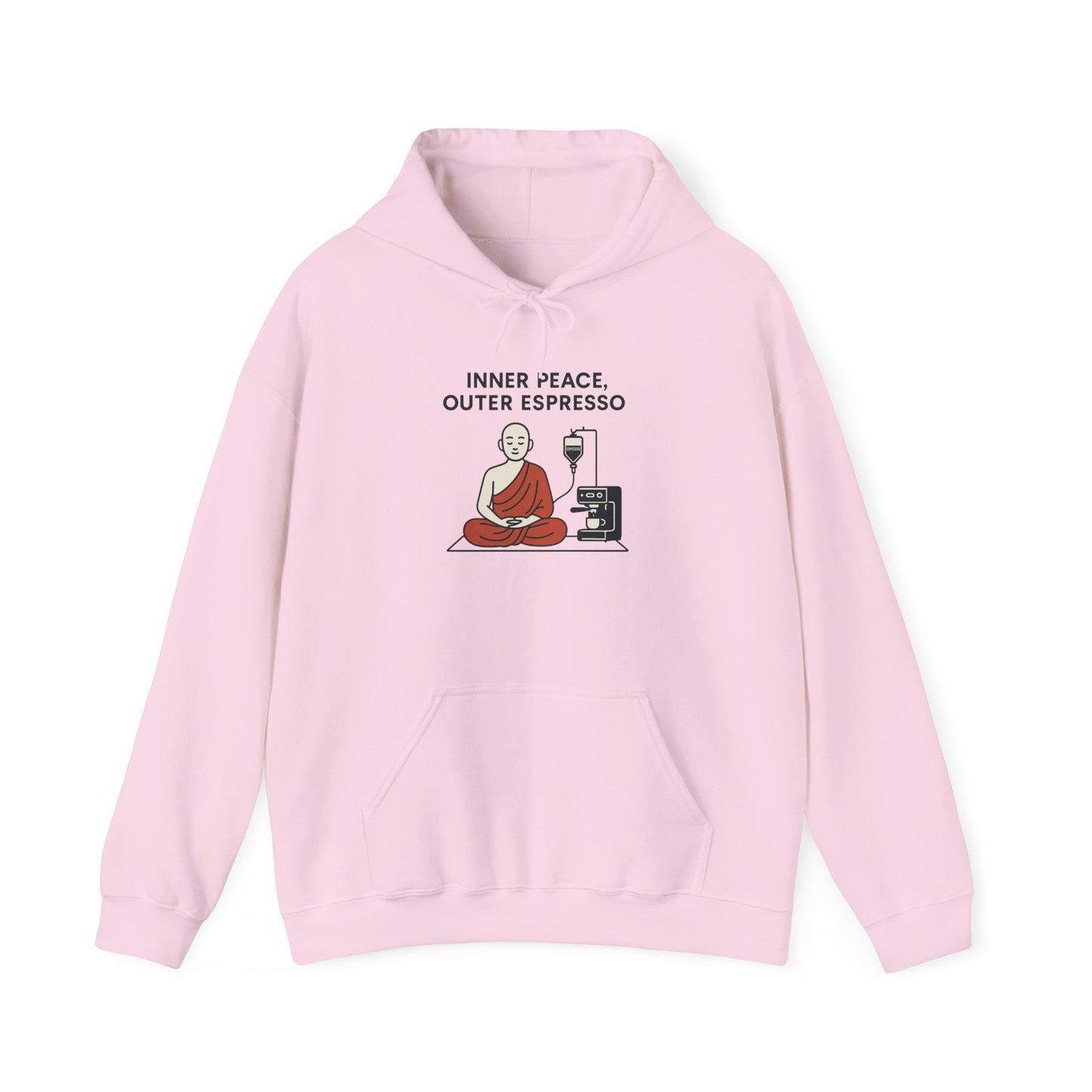 Inner Peace, Outer Espresso Hoodie