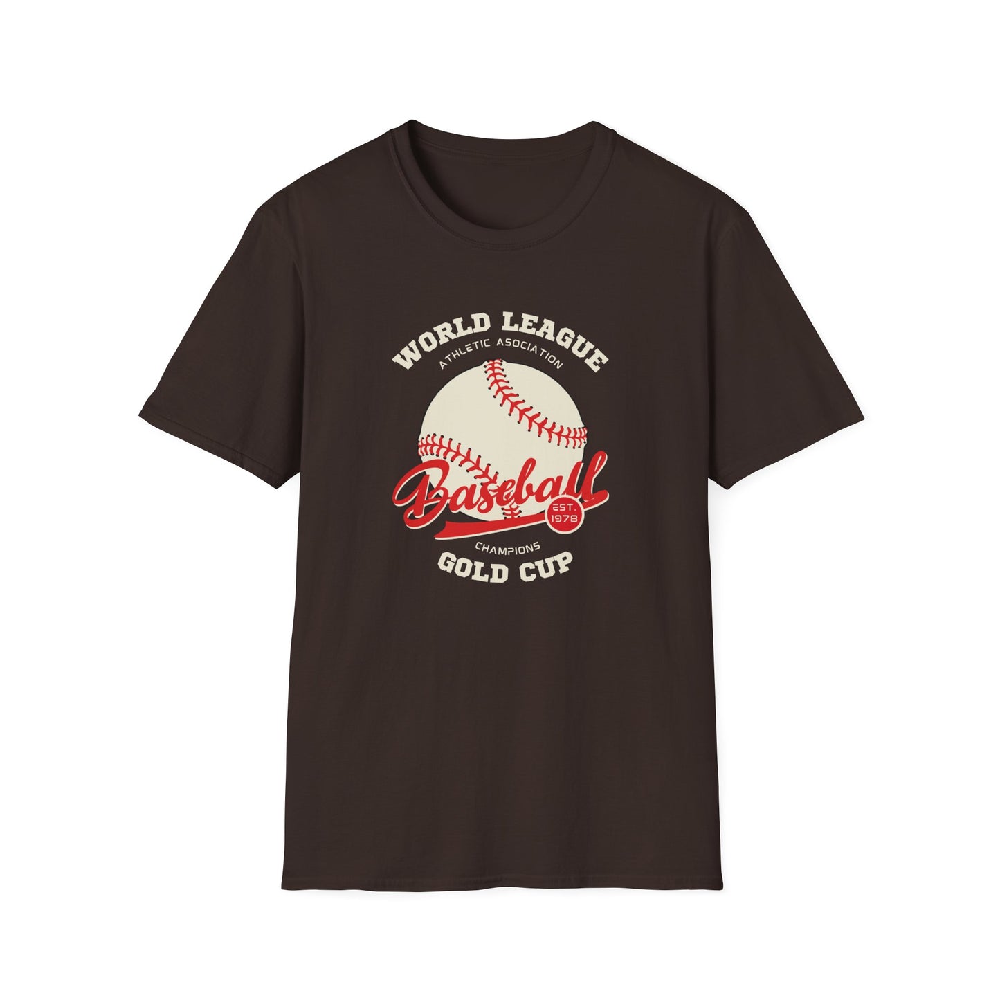 World League Athletic Asociation Baseball Champions Gold Cup T-Shirt