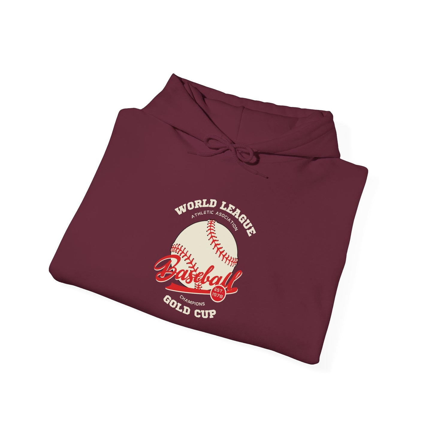 World League Athletic Asociation Baseball Champions Gold Cup Hoodie
