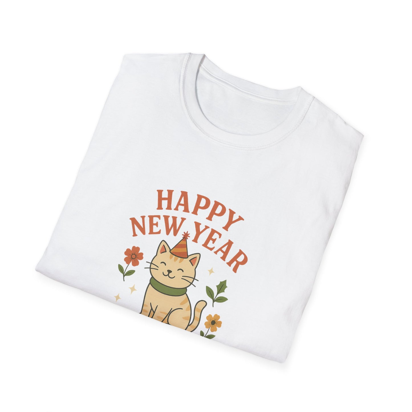Happy New Year My Feline Friend T-Shirt