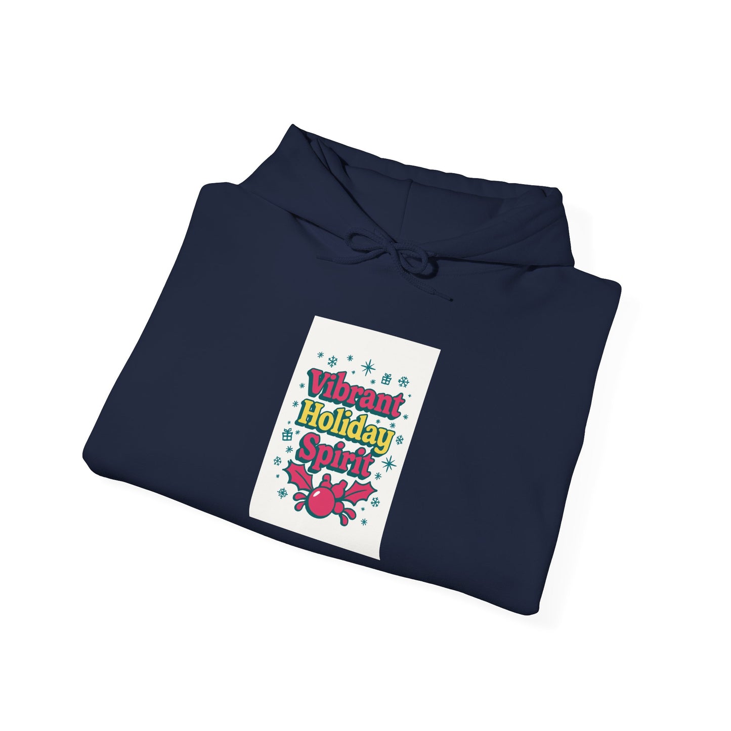 Vibrant Holiday Spirit Hoodie