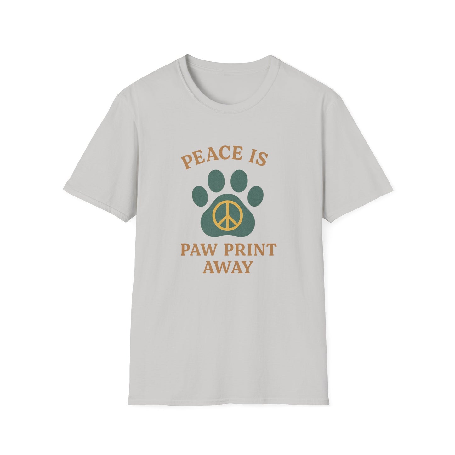 Peace Is Paw Print Away T-Shirt
