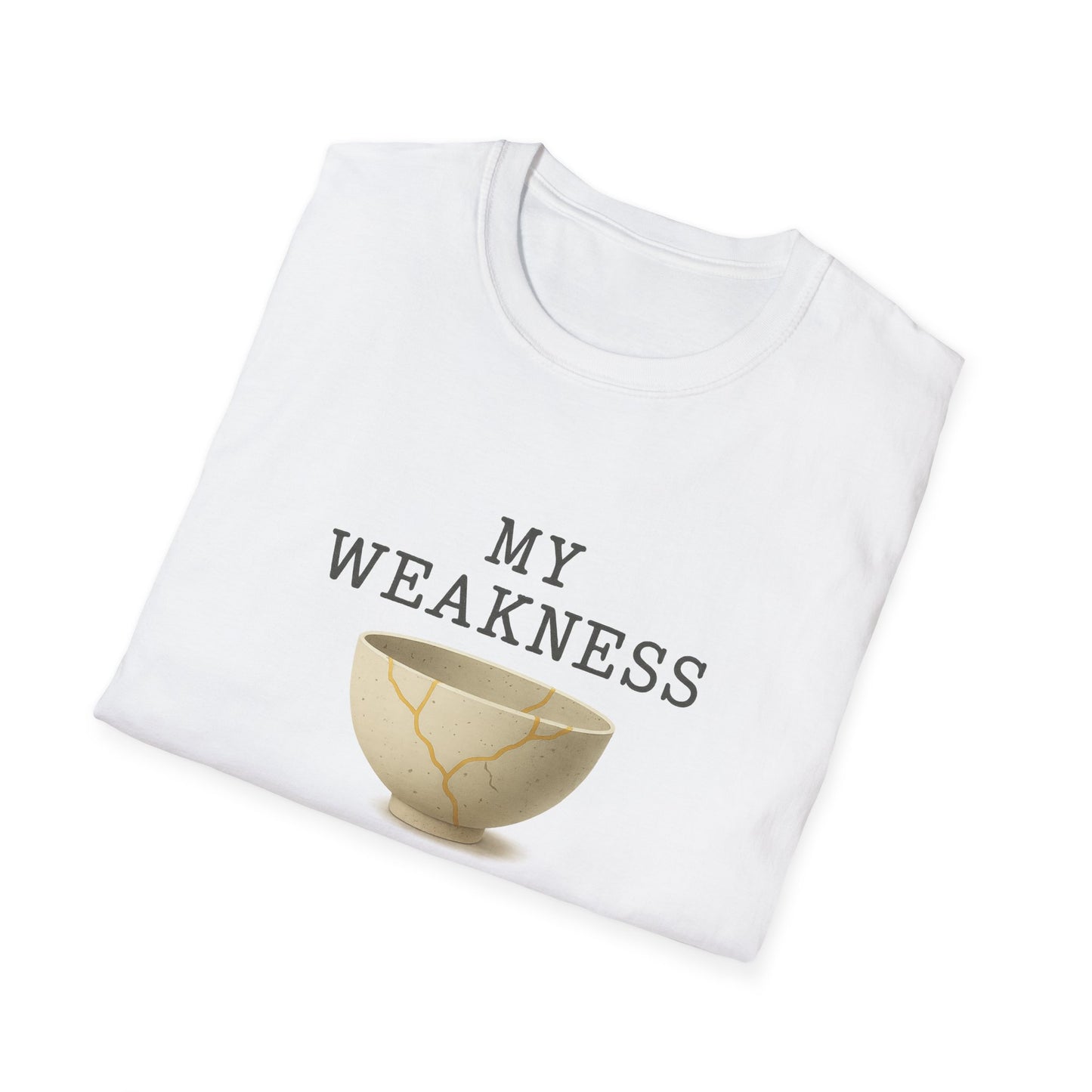 My Weakness Is God’s Canvas T-Shirt
