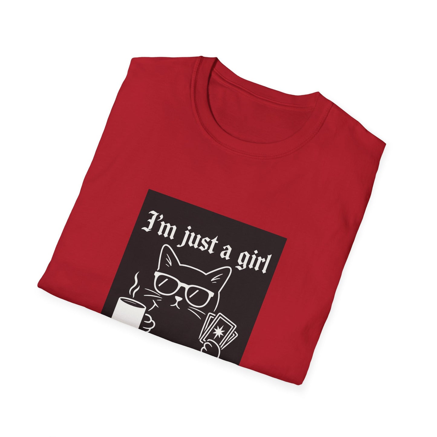 3’m Just a Girl Manifesting and Spiraling  T-Shirt