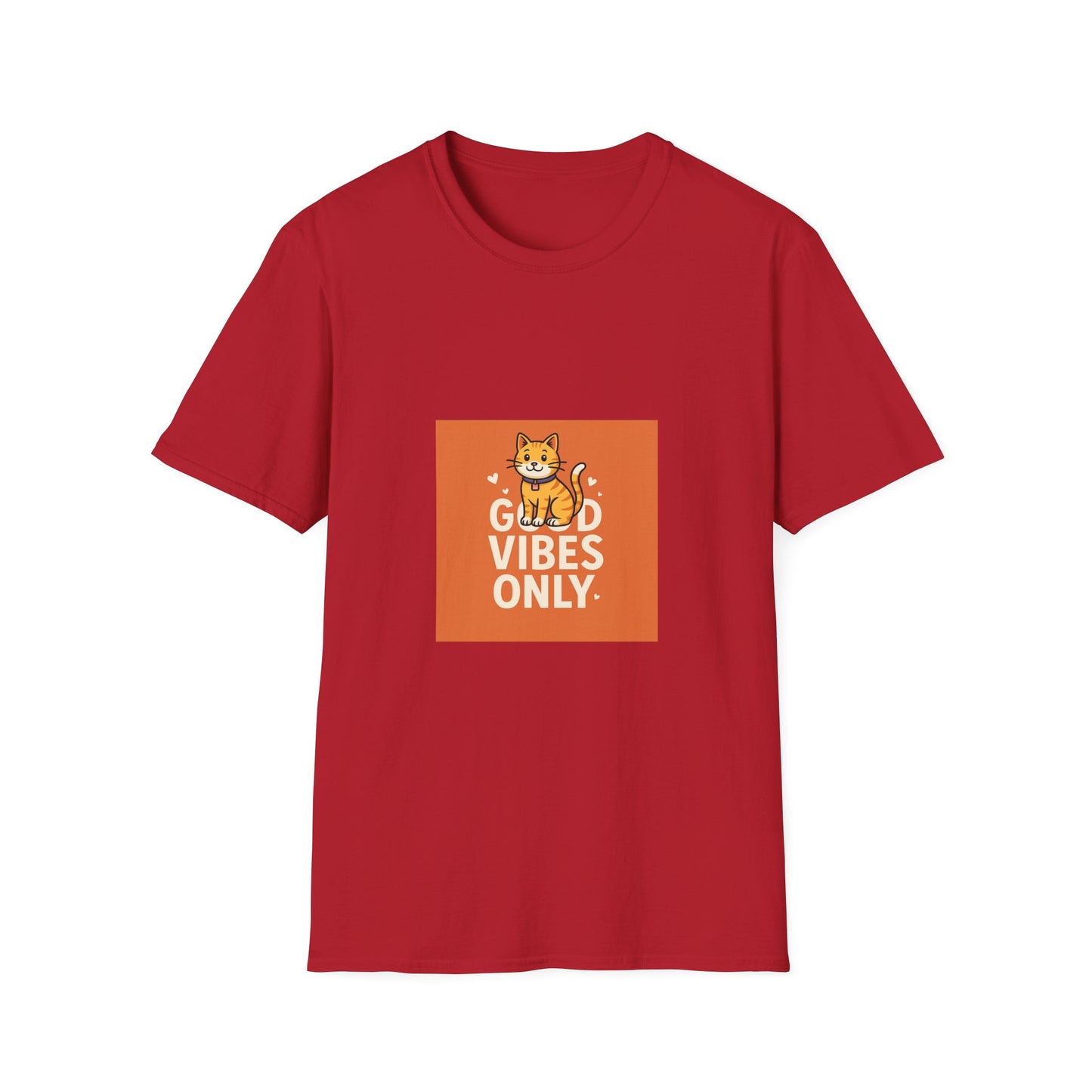 Cat Good Vibes Only T-Shirt