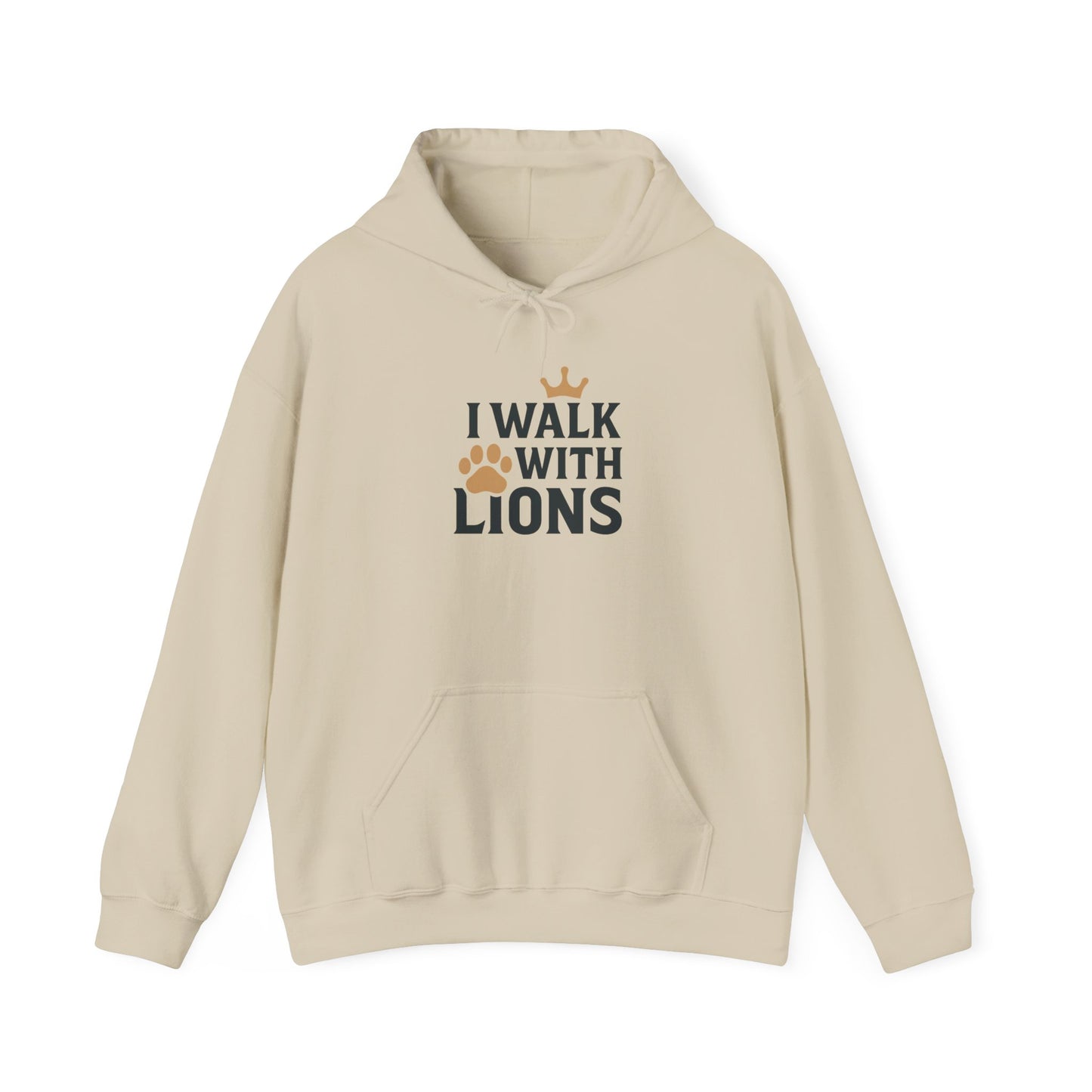 I Walk With Lions Hoodie