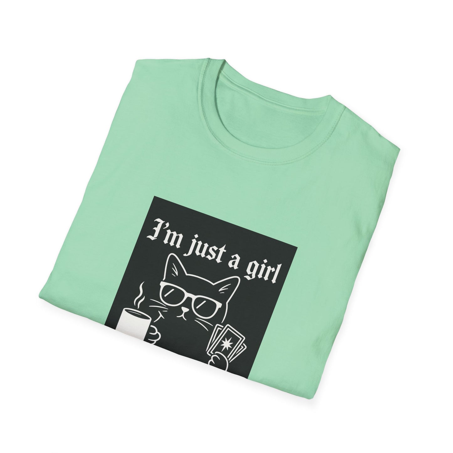 3’m Just a Girl Manifesting and Spiraling  T-Shirt