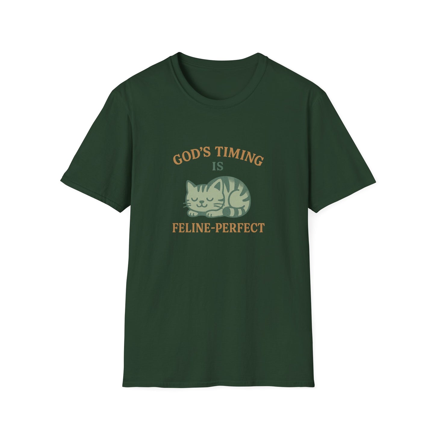 God’s Timing Is Feline-Perfect T-Shirt