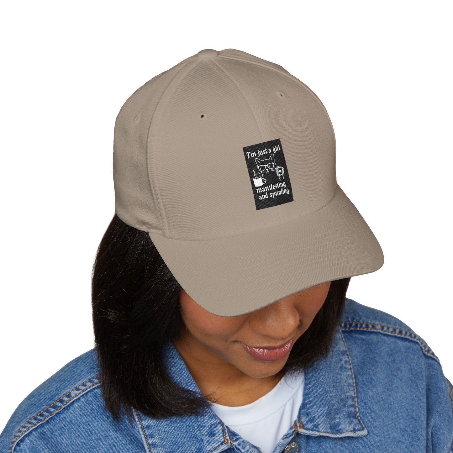 3’m Just a Girl Manifesting and Spiraling  Hat