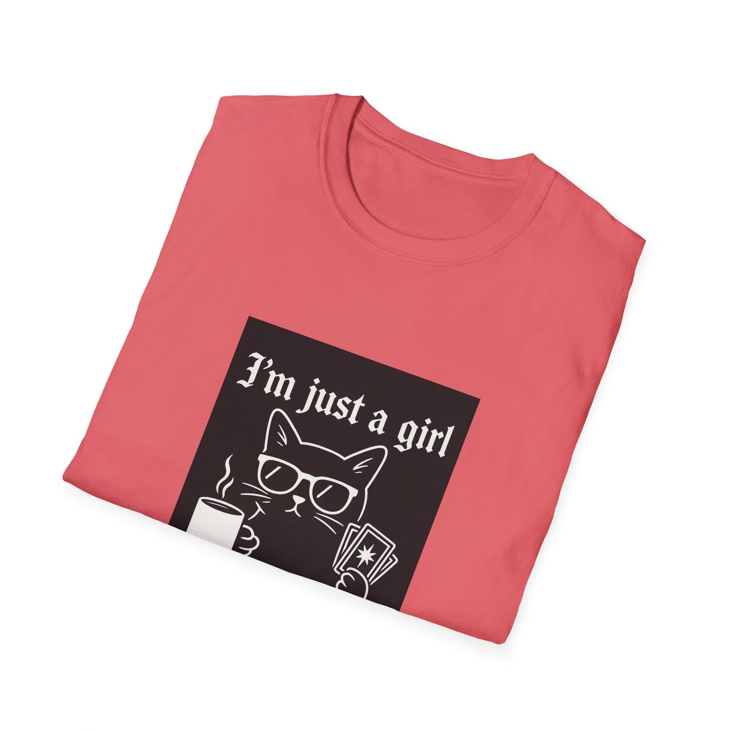 3’m Just a Girl Manifesting and Spiraling  T-Shirt