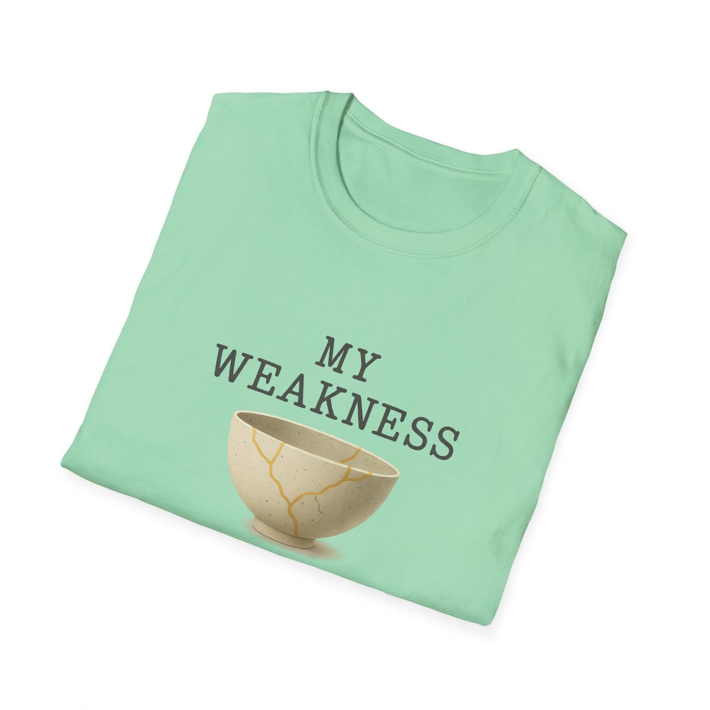 My Weakness Is God’s Canvas T-Shirt