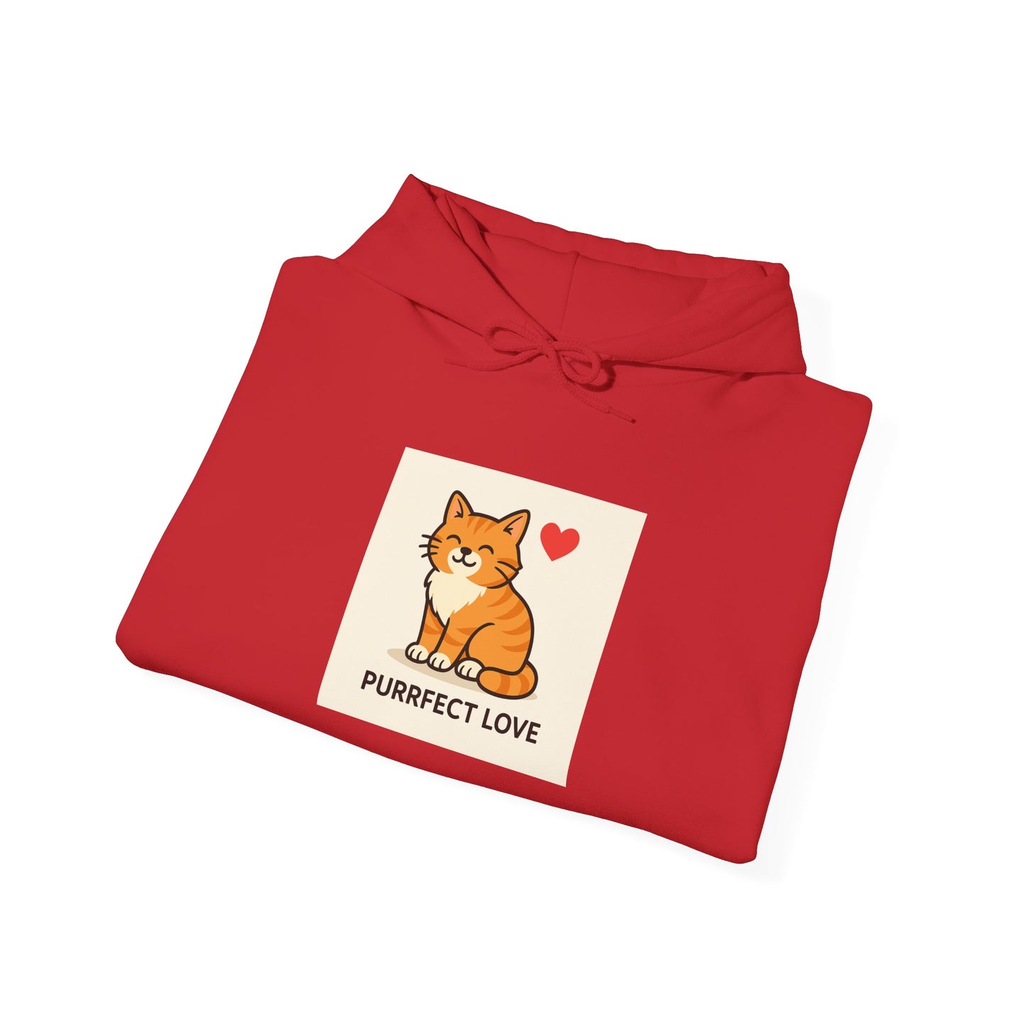 Cat Purrfect Love Hoodie