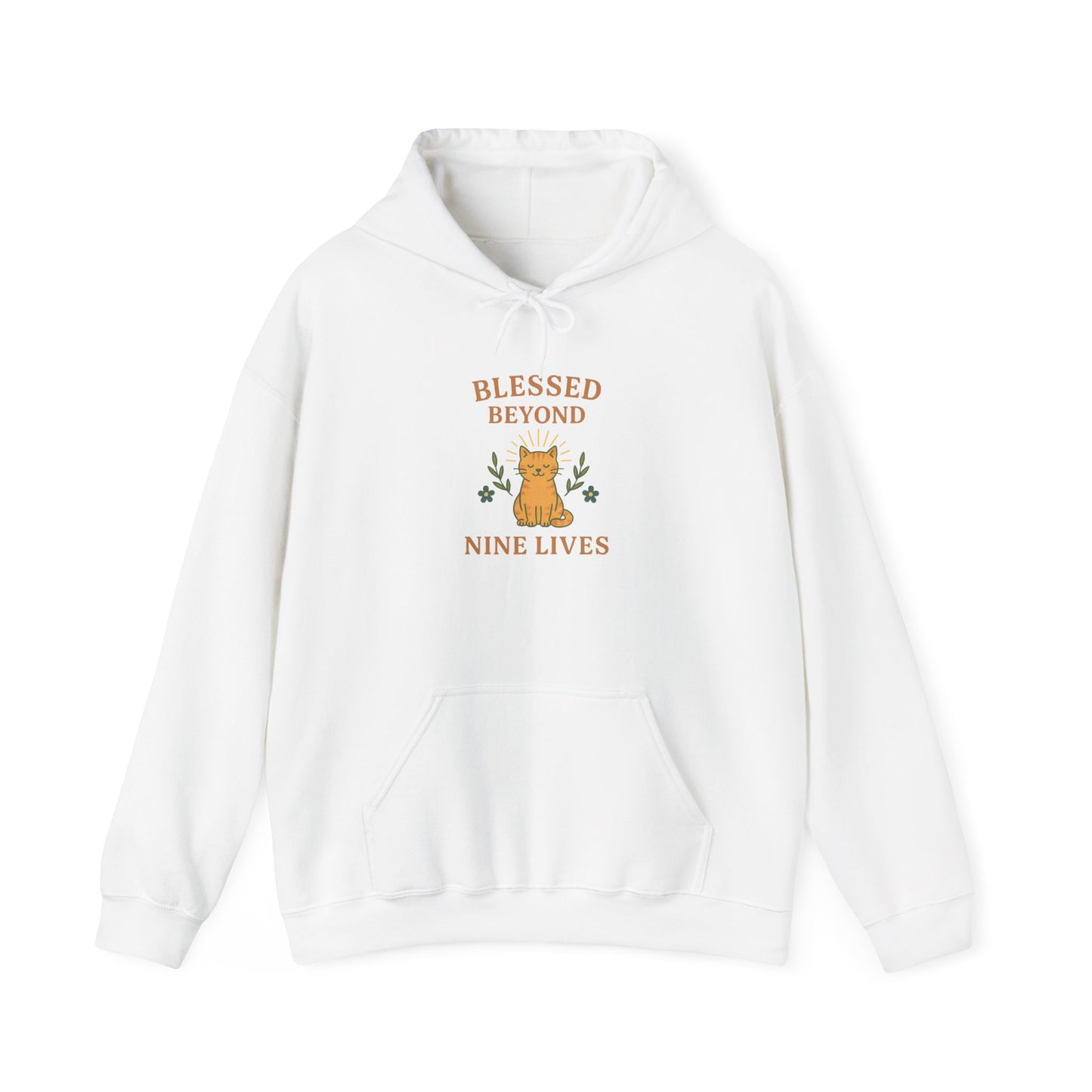 Blessed Beyond Nine Lives  Hoodie