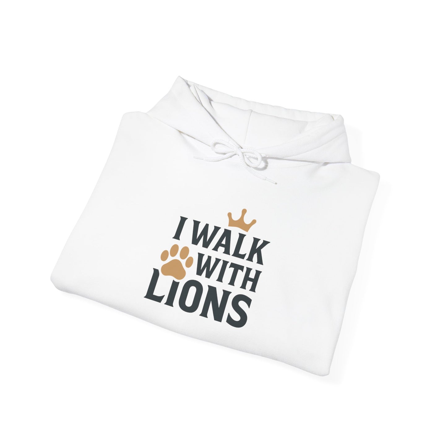 I Walk With Lions Hoodie