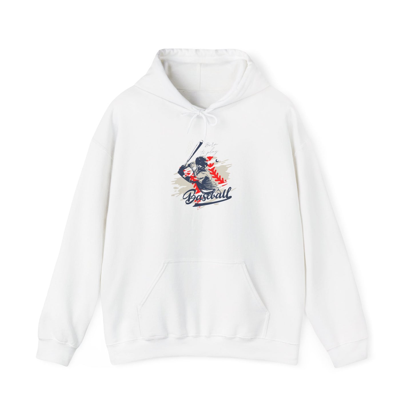 Born To Play Baseball Hoodie
