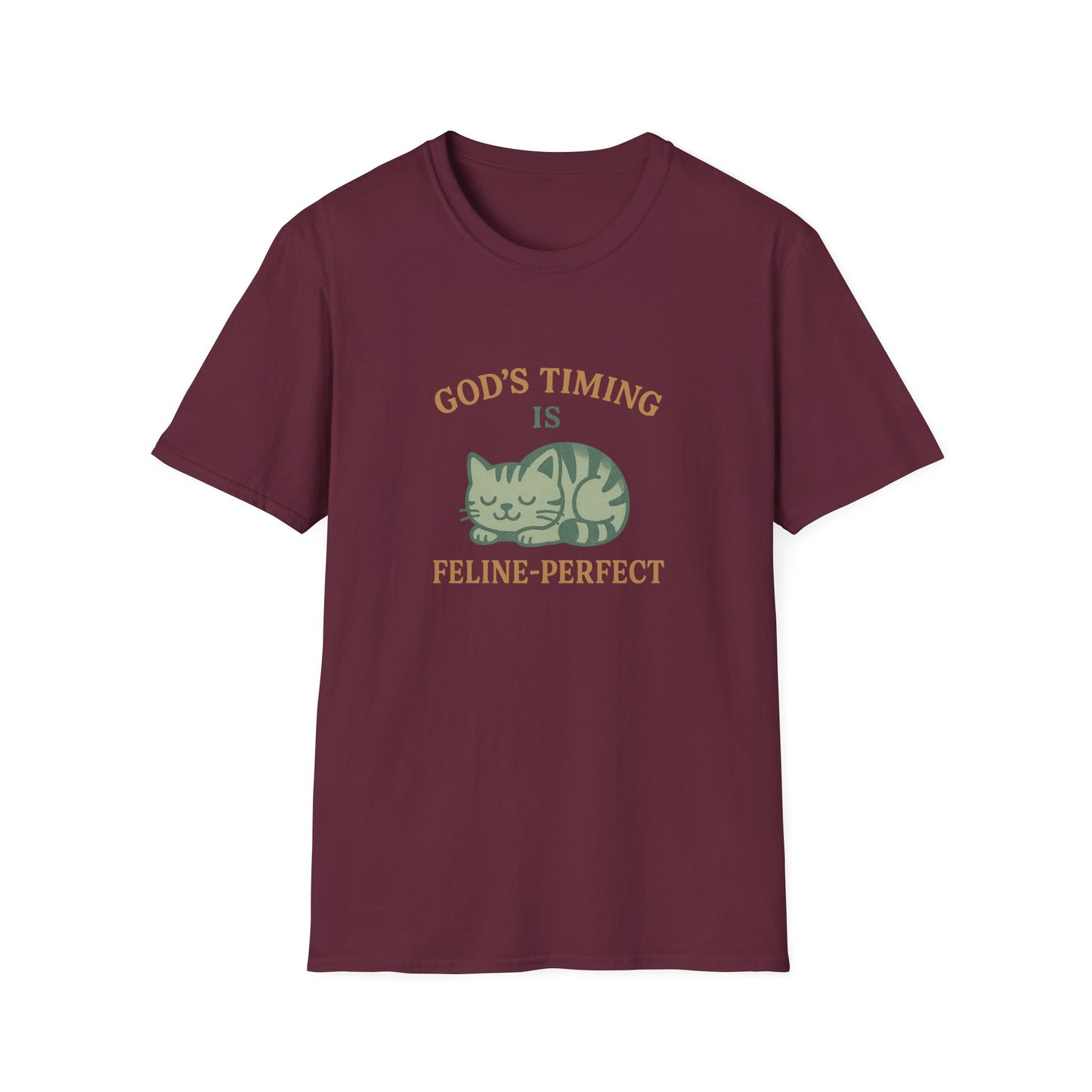 God’s Timing Is Feline-Perfect T-Shirt