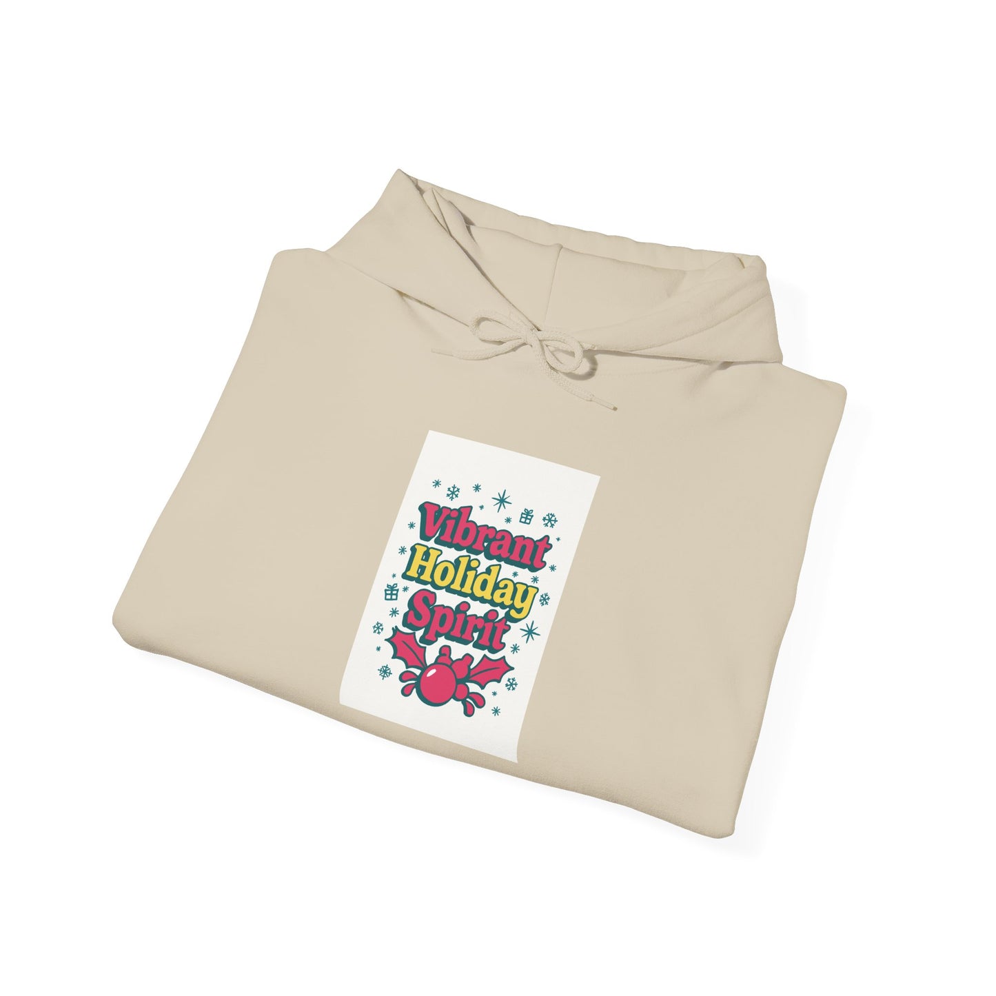 Vibrant Holiday Spirit Hoodie