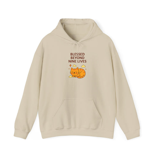 Blessed Beyond Nine Lives Hoodie