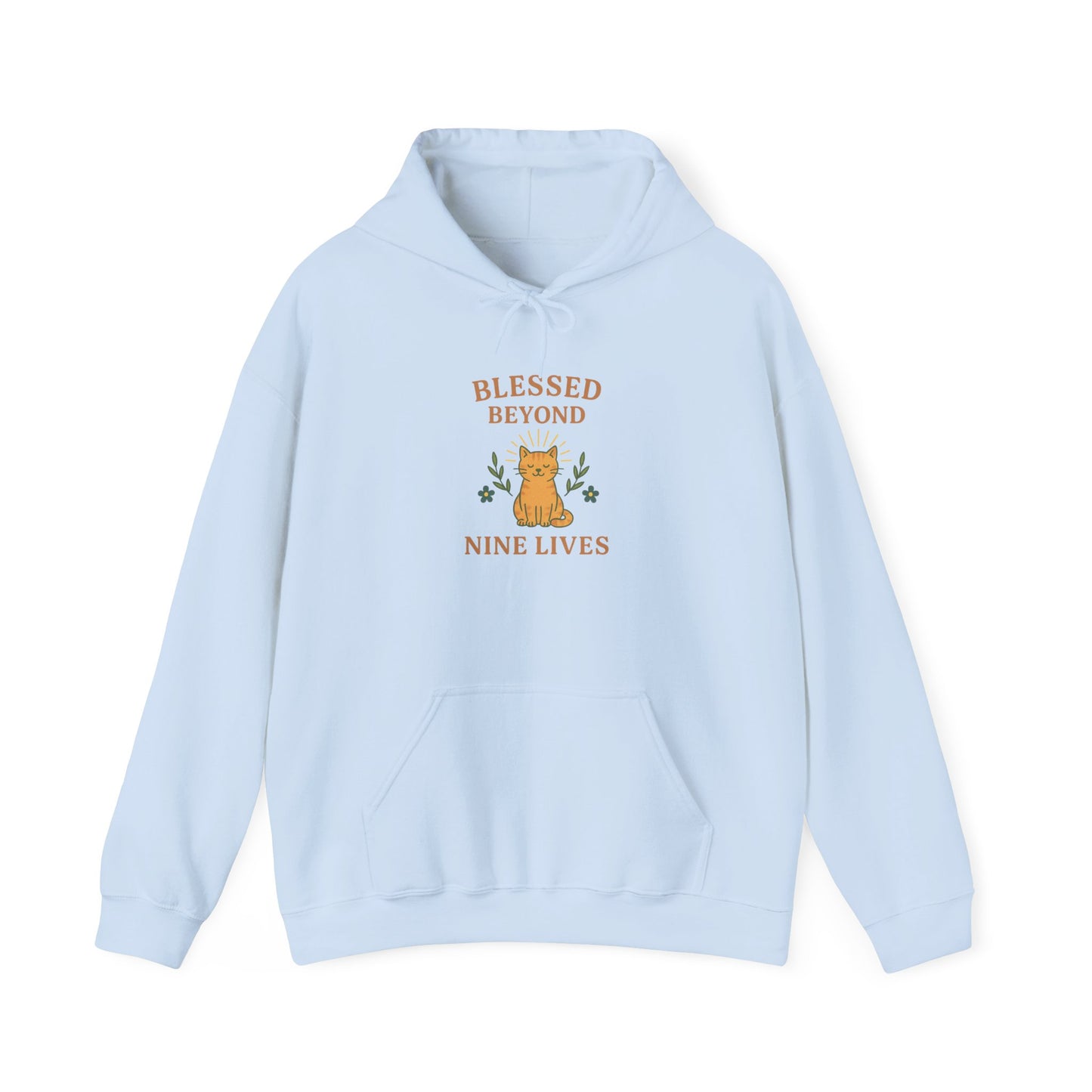 Blessed Beyond Nine Lives  Hoodie